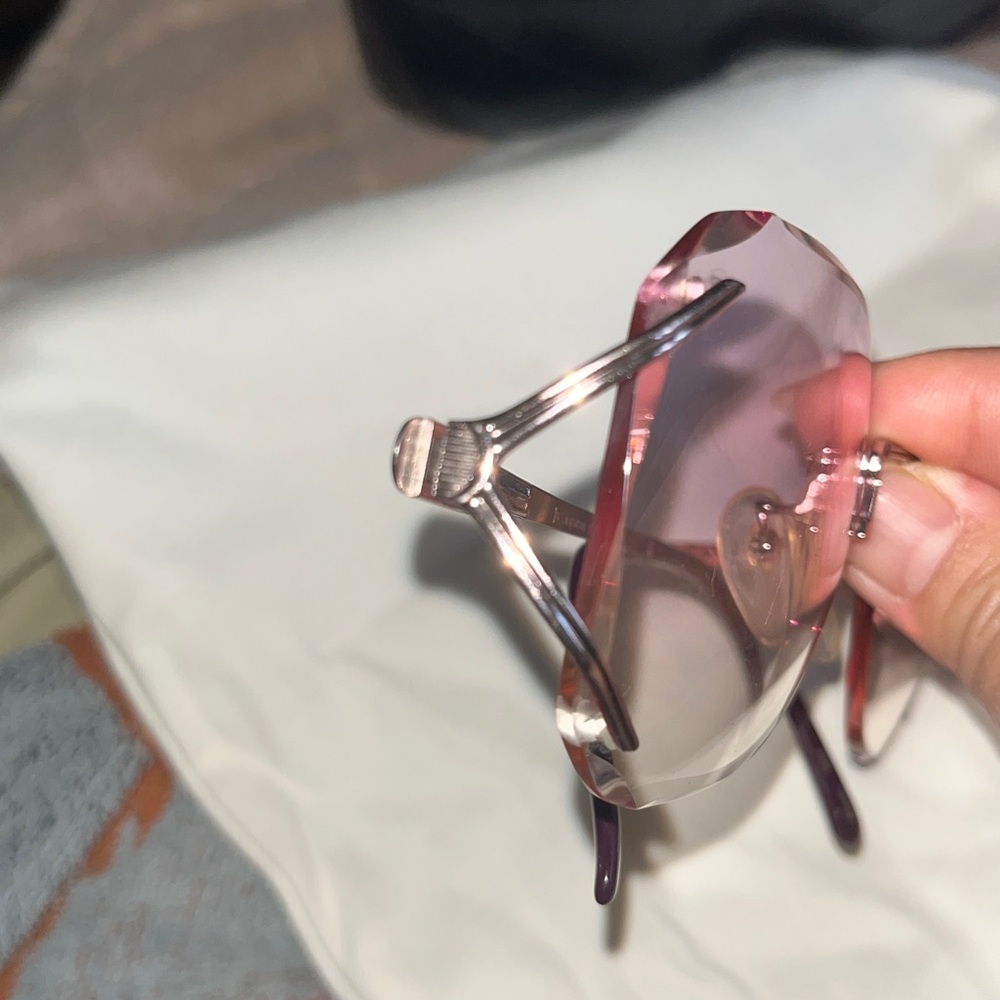 YSL Vintage Pink Sunglasses - Picture 11 of 13